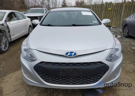 2013 Hyundai Sonata Hybrid Limited from USA, damaged, VIN KMHEC4A47DA100436